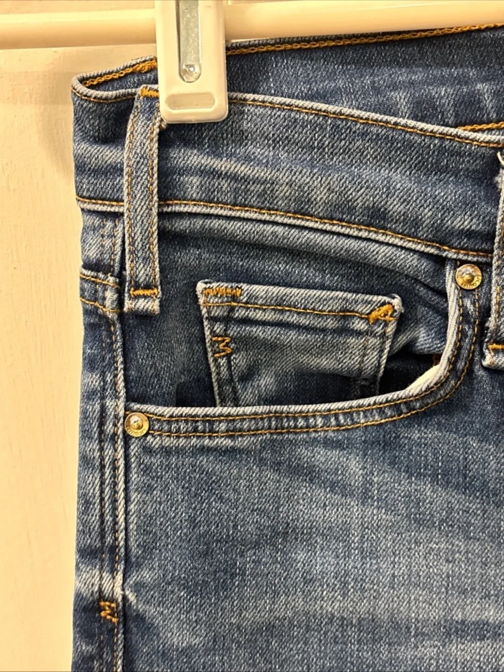 McGuire Women’s Majorelle Flare Jeans Size 26 Medium Wash Mid Rise Bell Bottom